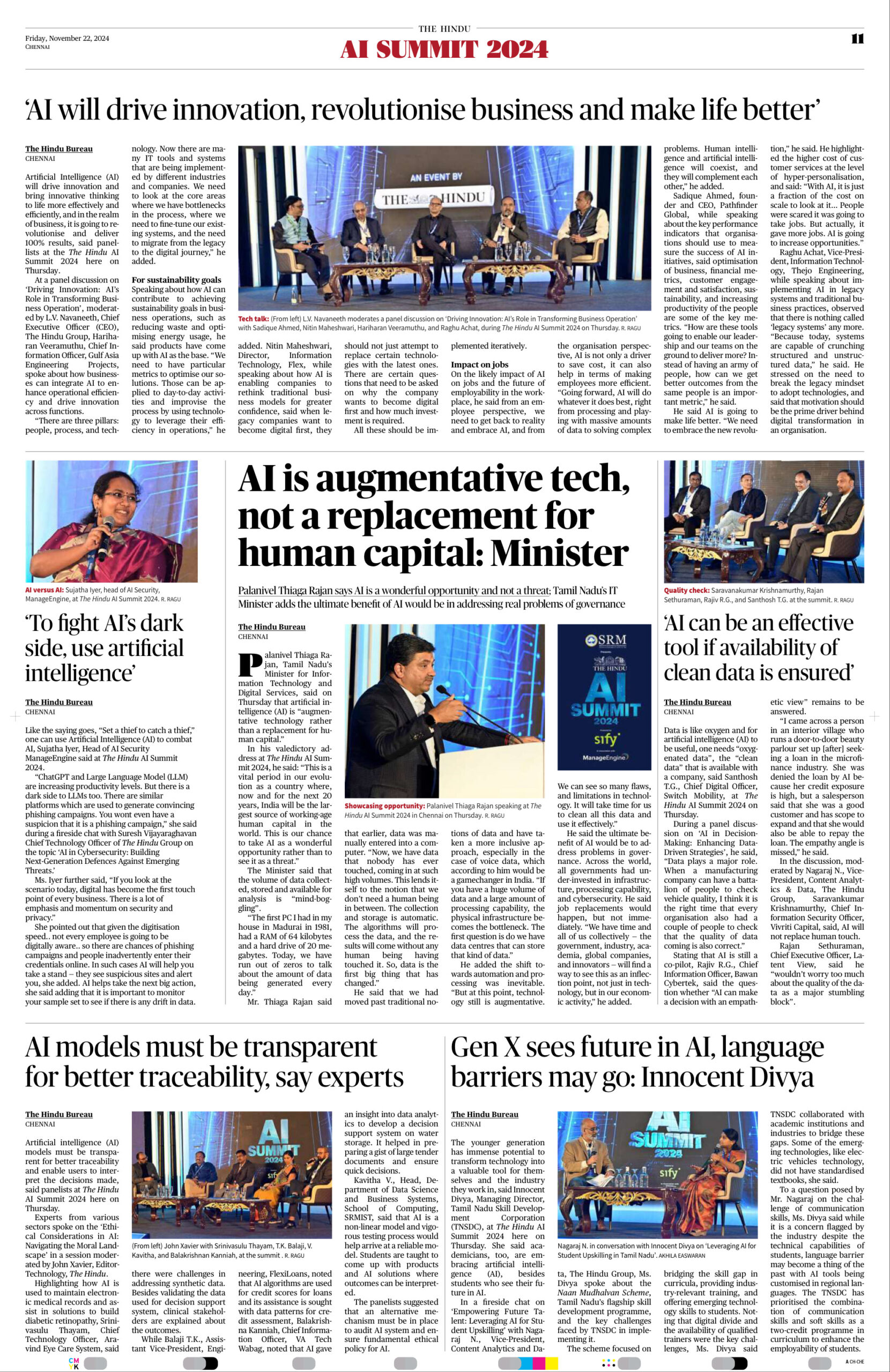 Media coverage of Panel discussion